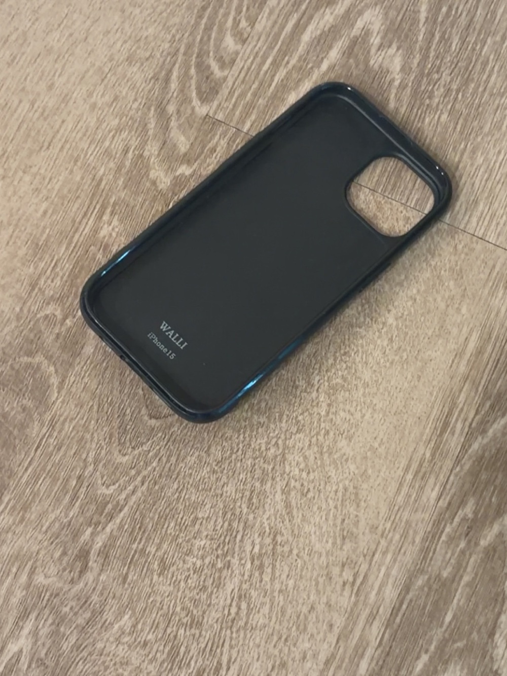 Walli Black Slim Phone Case for iPhone 15 - Picture 2 of 2